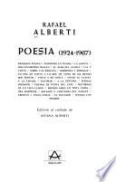 Poesía, 1924-1967