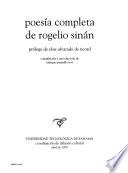 Poesía completa de Rogelio Sinán