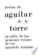 Poesía de Aguilar de la Torre