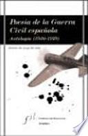 Poesía de la Guerra Civil española