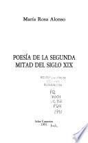 Poesía de la segunda mitad del siglo XIX