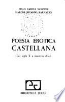 Poesía erótica castellana