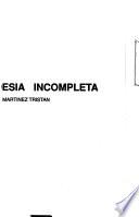 Poesía incompleta