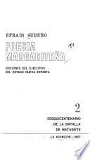 Poesía margariteña