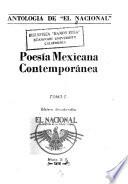 Poesía mexicana contemporánea
