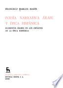 Poesía Narrativa Árabe Y Épica Hispánica