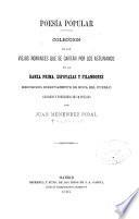 Poesía popular