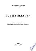 Poesía selecta