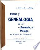 Poesía y genealogía de los Bernedo y Málaga de la Villa de Yarabamba