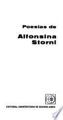 Poesías de Alfonsina Storni