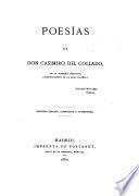 Poesías de don Casimiro del Collado