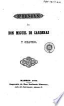 Poesias de don Miguel de Cardenas y Chavez