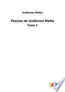 Poesìas de Guillermo Matta