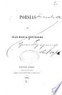 Poesias de Juan Maria Gutierrez