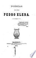Poesías del ciego Pedro Elera