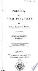 Poesias, ó, Rimas juveniles