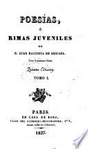 Poesias o rimas juveniles ... Quinta edicion
