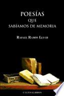 Poesias Que Sabiamos de Memoria