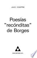 Poesías recónditas de Borges
