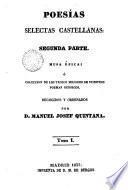 Poesias selectas castellanas, 1