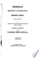 Poesías selectas castellanas