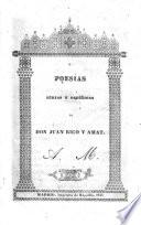 Poesías sérias y satíricas de don Juan Rico y Amat