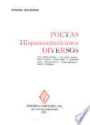 Poetas hispanoamericanos diversos ...