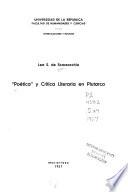 Poética y crítica literaria en Plutarco