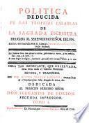 Política deducida de las propias palabras de la Sgda.Escritura