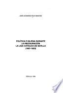 Política e iglesia durante la restauración