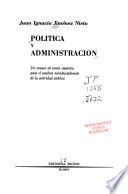 Política y administración