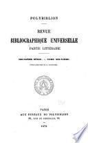Polybiblion