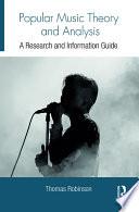 Popular Music Theory and Analysis