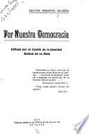 Por nuestra democracia