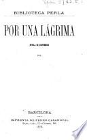 Por una lágrima