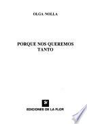 Porque nos queremos tanto