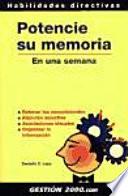 Potencie su memoria