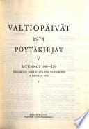 Pöytäkirjat