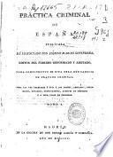 Práctica criminal de España