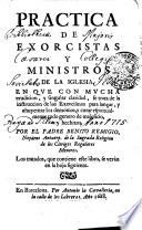 PRACTICA DE EXORCISTAS Y MINISTROS DE LA IGLESIA