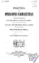 Práctica de operaciones farmacéuticas
