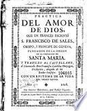 Practica del amor de Dios