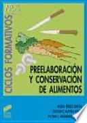 Preelaboración y conservación de alimentos