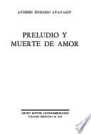 Preludio y muerte de amor