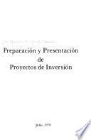 Preparación y presentación de proyectos de inversión