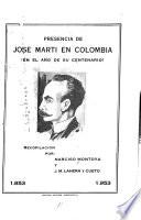 Presencia de José Martí en Colombia