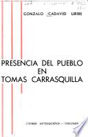 Presencia del pueblo en Tomás Carrasquilla