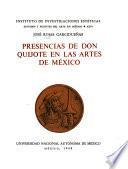 Presencias de Don Quijote en las artes de México
