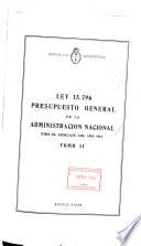 Presupuesto general de la Nación