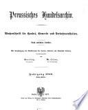 Preußisches Handels-Archiv